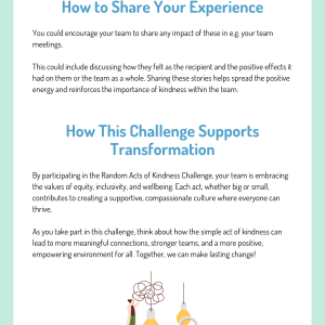 A Random Acts of Kindness Day Challenge and Poster - Image 4